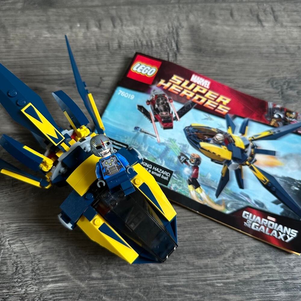 2014 Retired LEGO Marvel 76019 Guardians of the Galaxy Starblaster Showdown